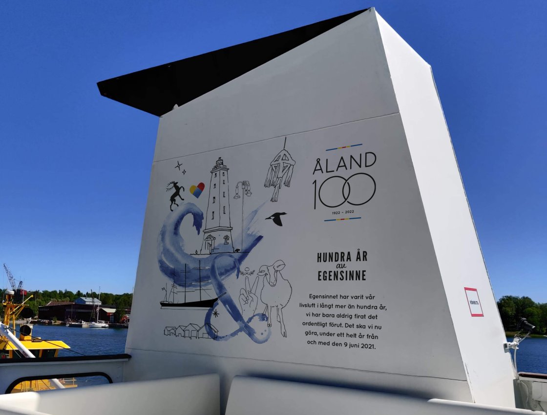 100 anni autonomia, il traghetto Isole Aland-Svezia