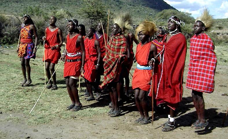 Gruppo di Masai. Foto: Nezumi - CC BY-SA 3.0