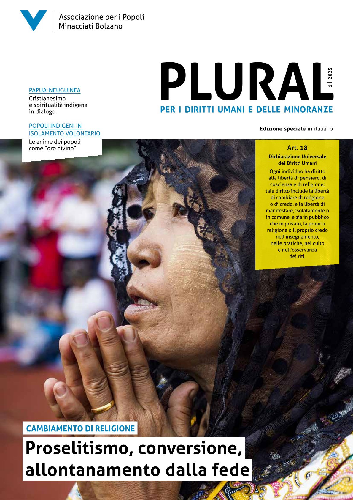 Cambiamento di religione: proselitismo, conversione, allontanamento dalla fede, Plural 1/2025