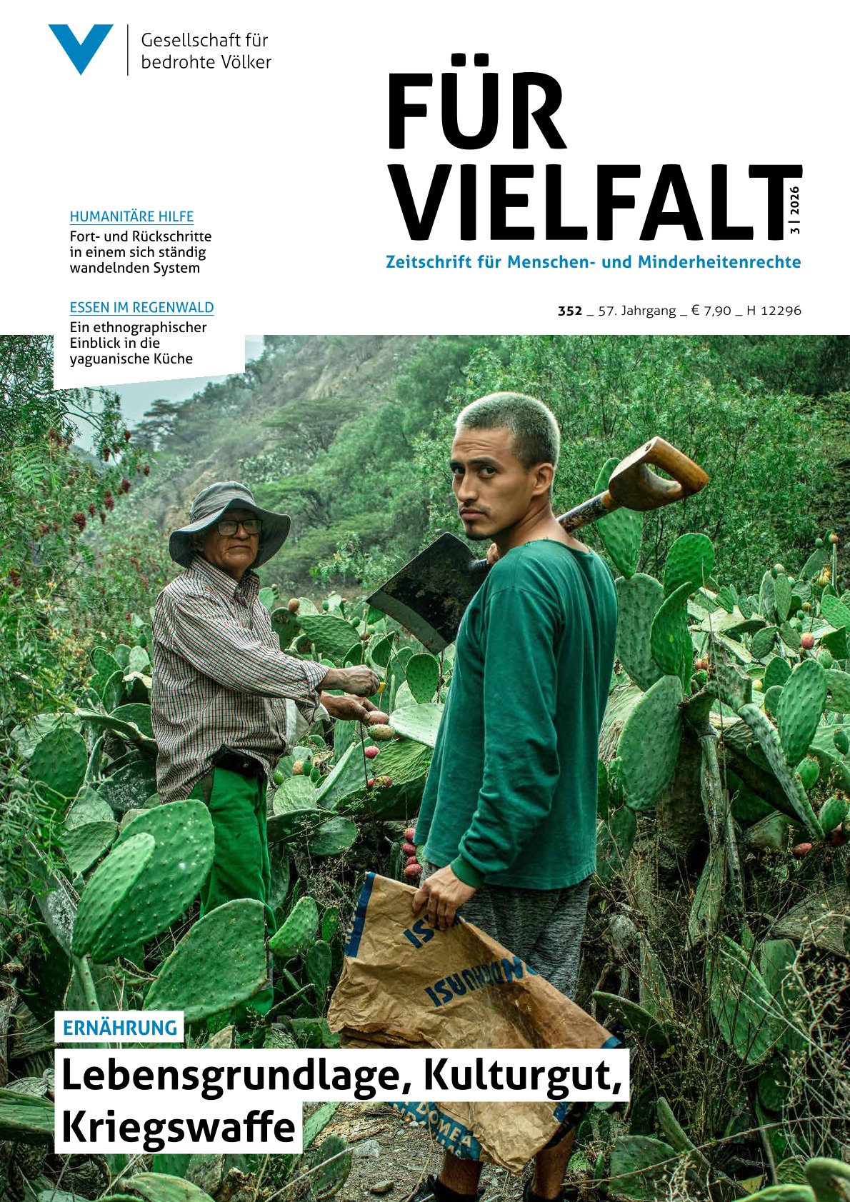 Ernährung Lebensgrundlage, Kulturgut, Kriegswaffe. Für Vielfalt 352, 32026